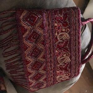 Beautiful beaded purse